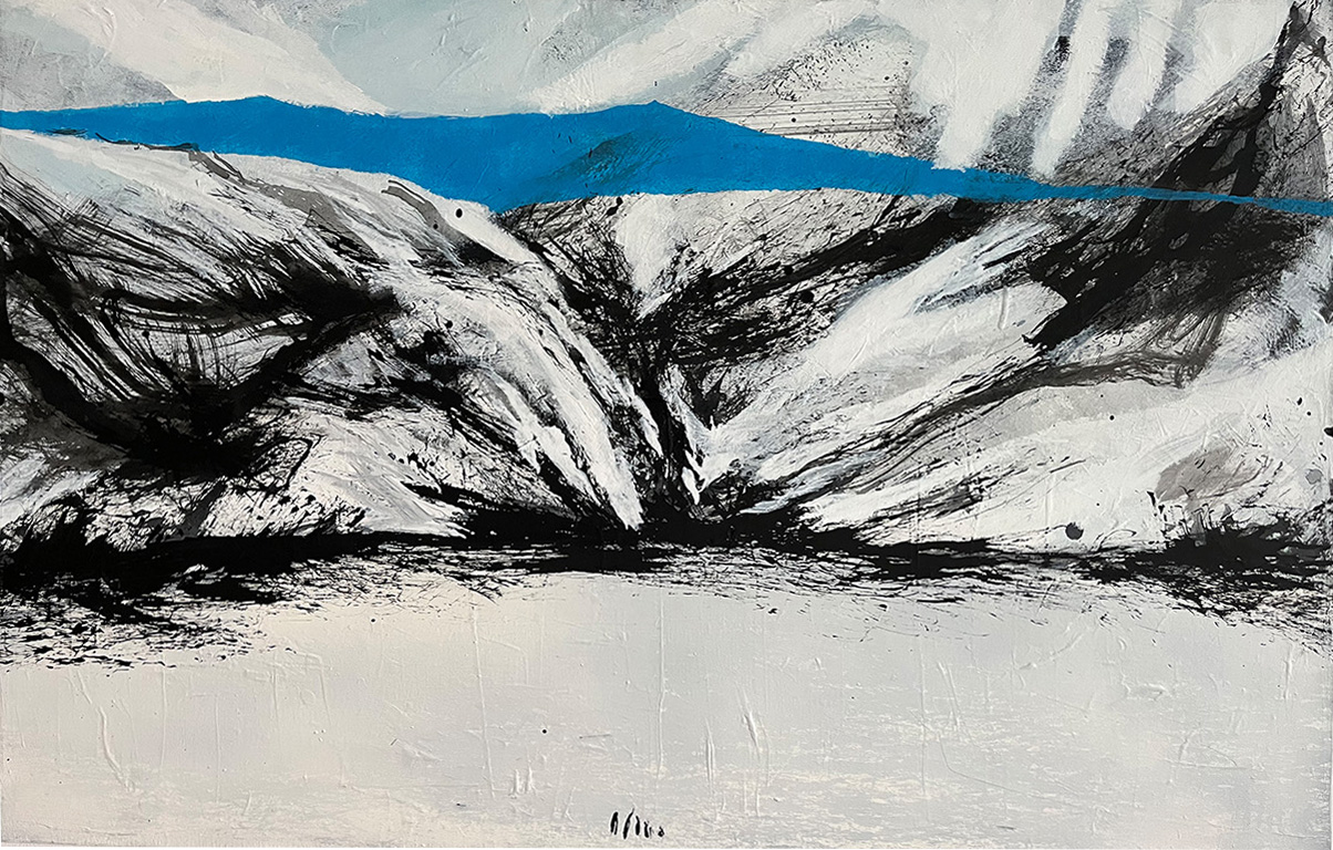 Alma Čače - Metabolizam I, akril na platnu, 2021., DLightful galerija / Metabolism I, acrylic on canvas, 2021, DLightful Gallery