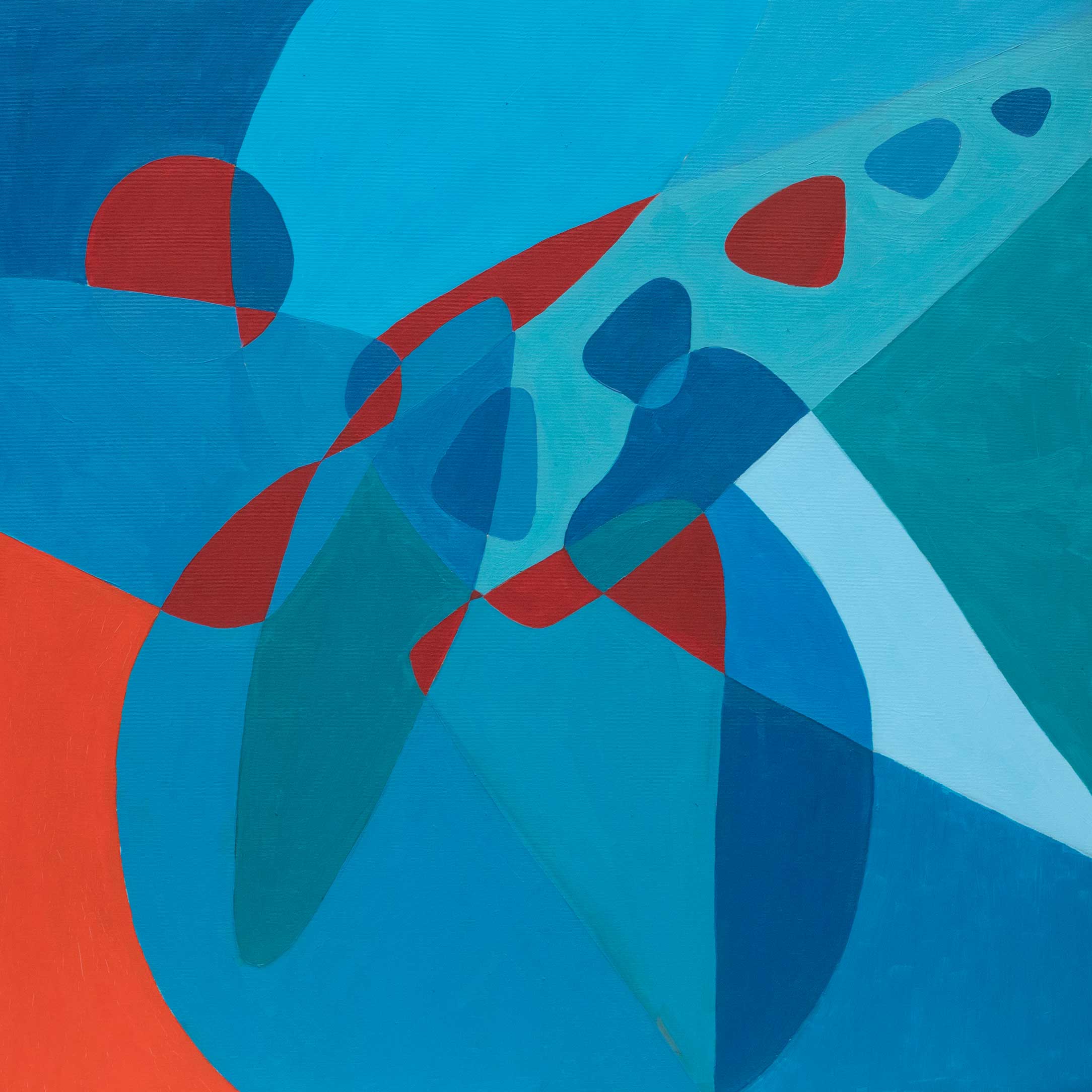 Tea Morić Šitum - Intuicija, ulje na platnu, 2023., DLightful galerija / Intuition, oil on canvas, 2023, DLightful Gallery