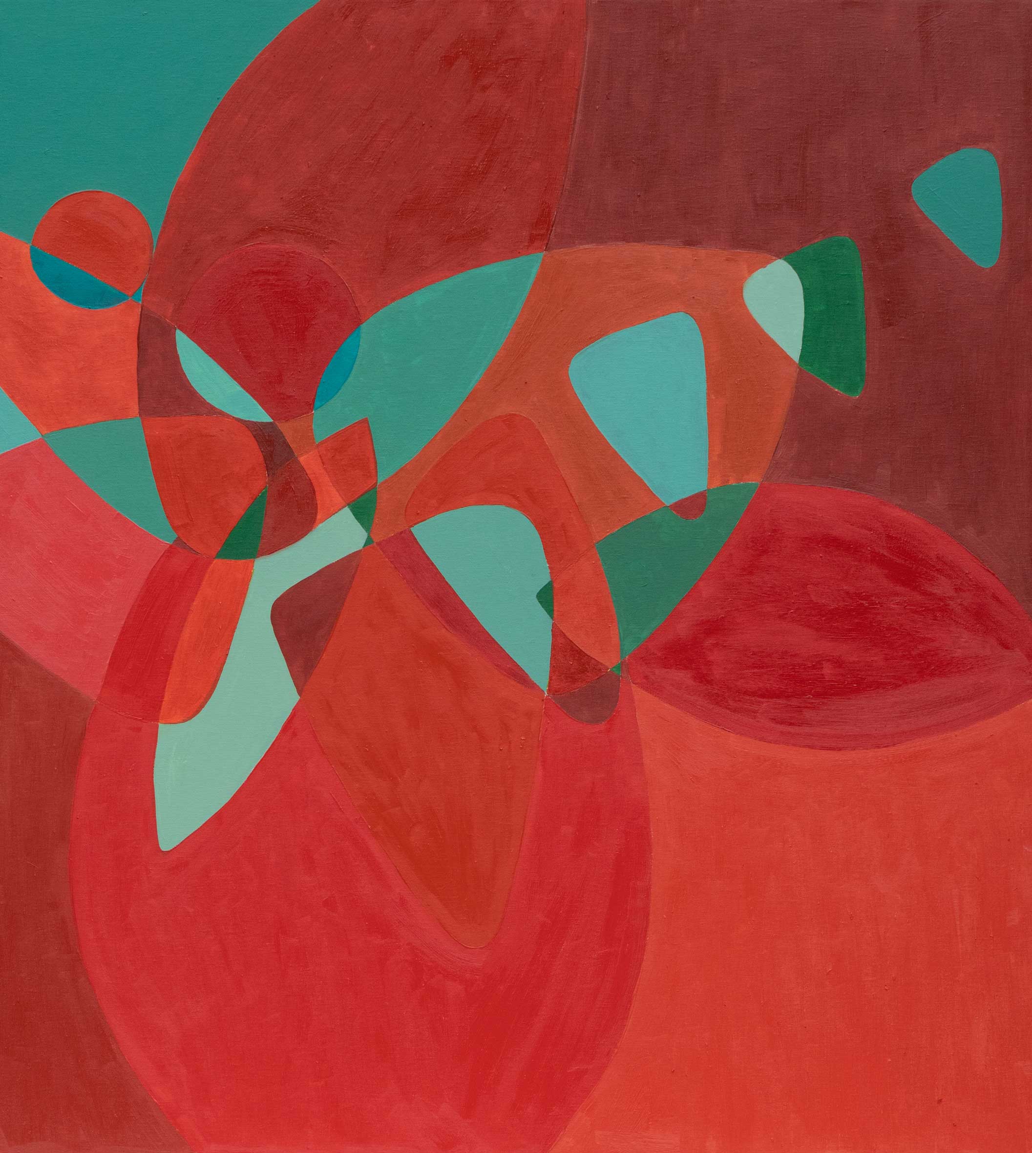 Tea Morić Šitum - Intuicija, akril i ulje na platnu, 2023., DLightful galerija / Intuition, acrylic and oil on canvas, 2023, DLightful Gallery