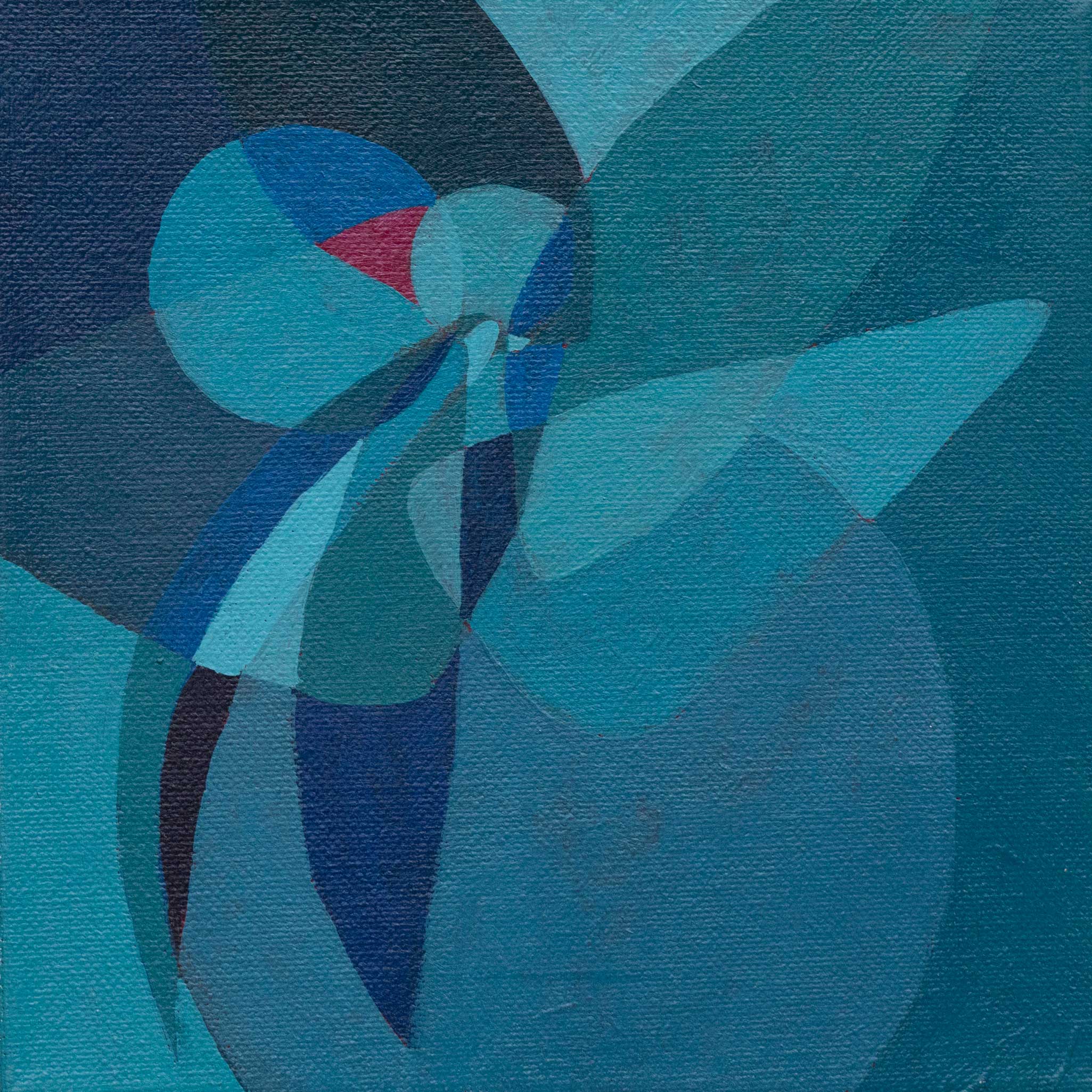Tea Morić Šitum - Intuicija, akril na platnu, 2023., DLightful galerija / Intuition, acrylic on canvas, 2023, DLightful Gallery