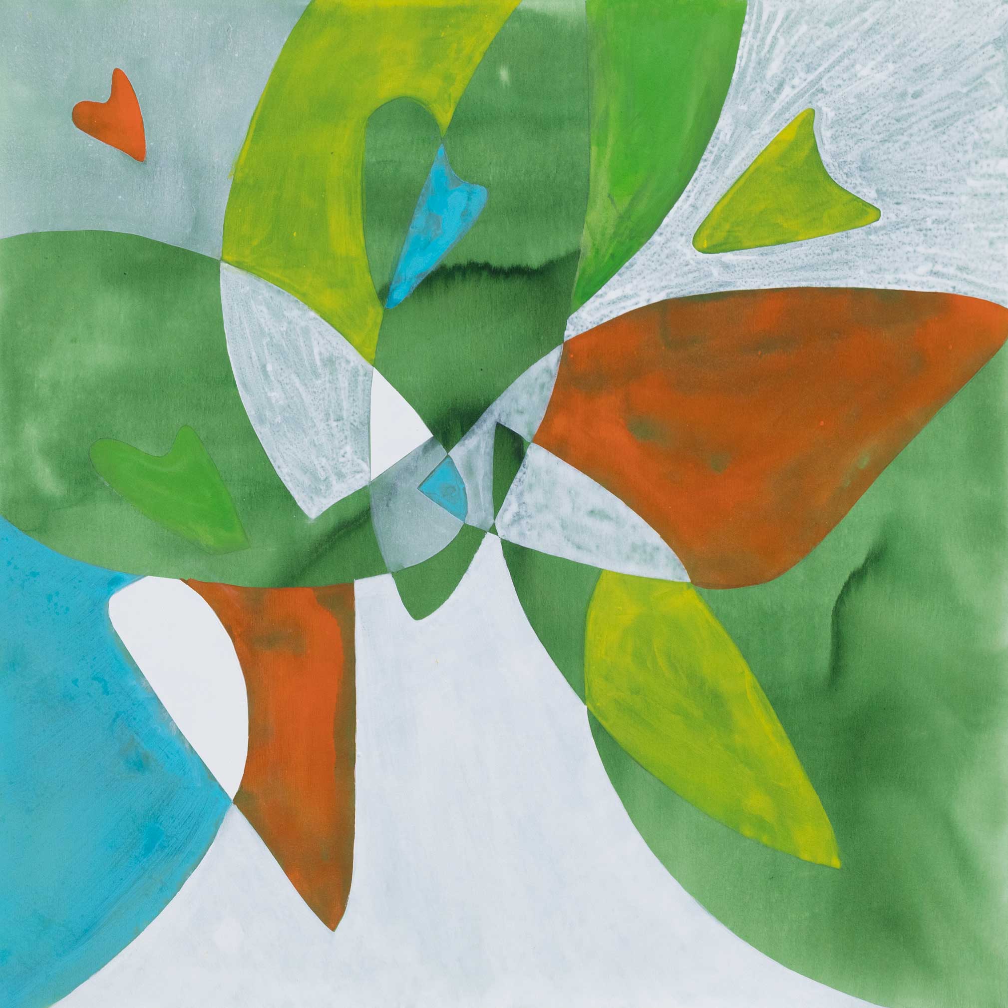 Tea Morić Šitum - Intuicija, akril i ulje na platnu, 2023., DLightful galerija / Intuition, acrylic and oil on canvas, 2023, DLightful Gallery