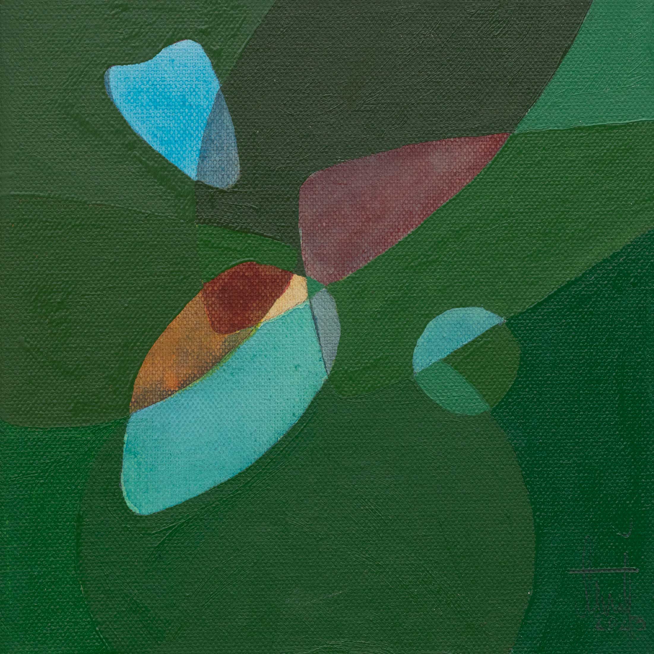 Tea Morić Šitum - Intuicija, akril i ulje na platnu, 2023., DLightful galerija / Intuition, acrylic and oil on canvas, 2023, DLightful Gallery