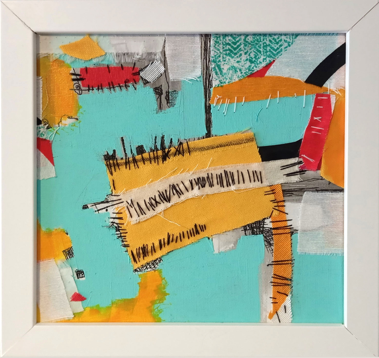 Irena Vasilj - Igra, kombinirana tehnika, 2024., DLightful galerija / Game, mixed media, 2024, DLightful Gallery