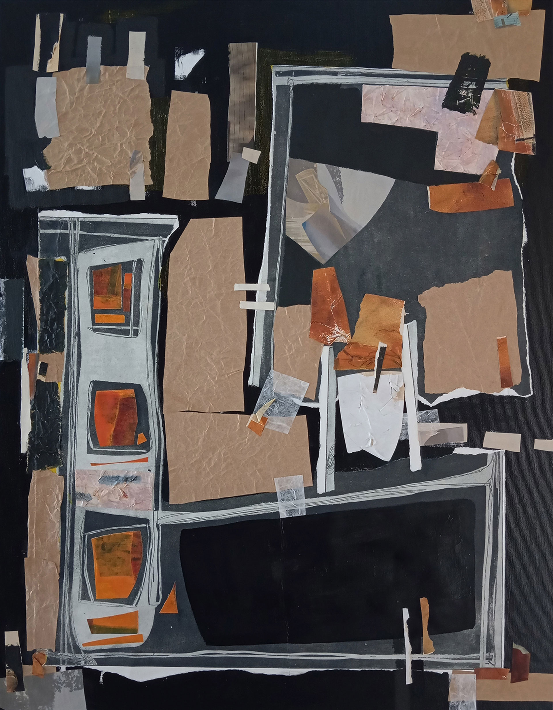 Irena Vasilj - Release, 2025, mixed media on canvas / miješana tehnika na platnu, DLightful gallery_galerija